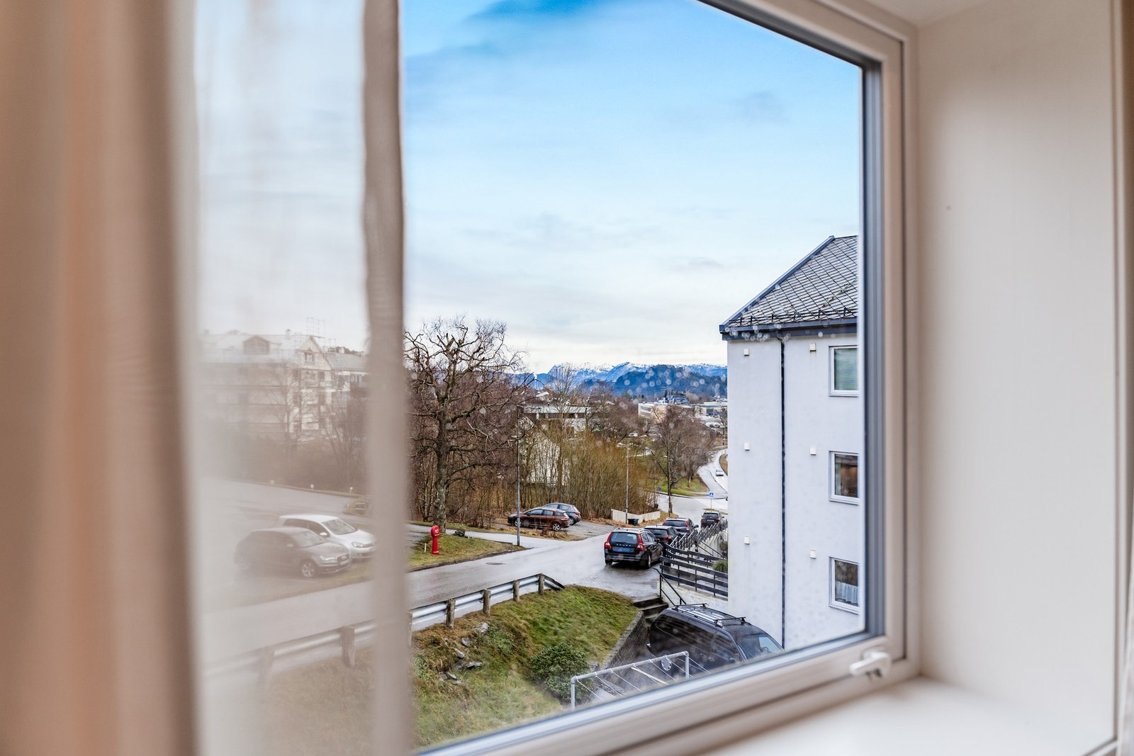 Utsikt fra soverommet. Galleribilde