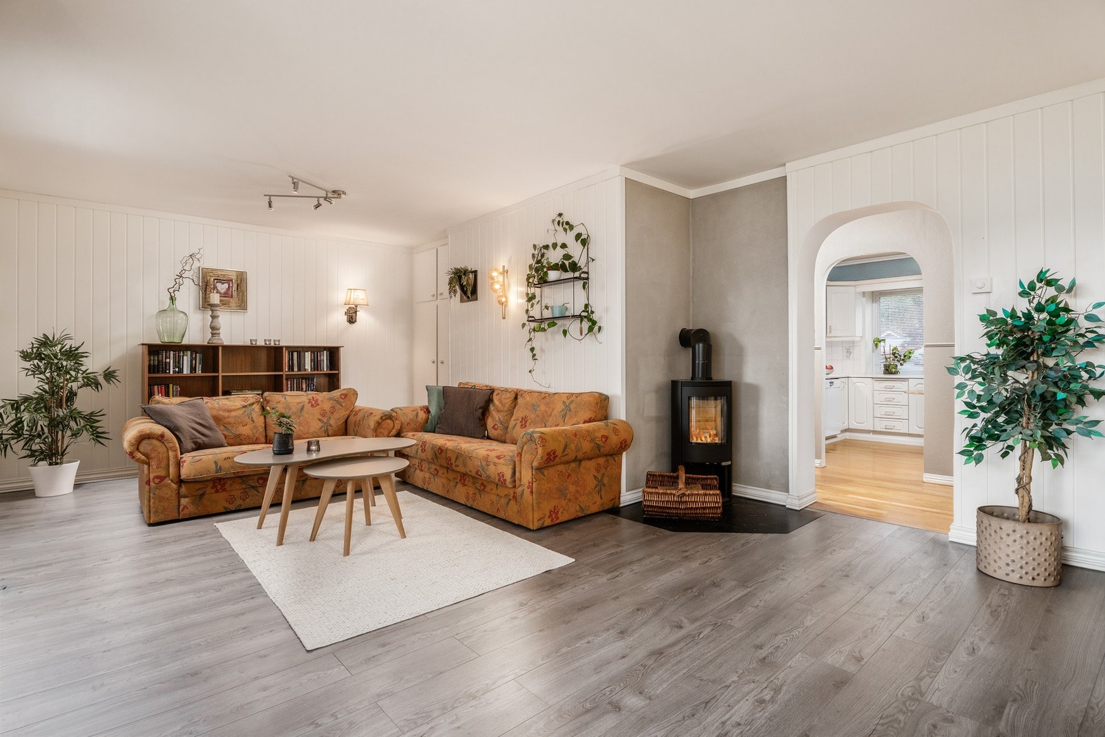 Tidligere vært og er mulig som et soverom nr 2 med oppføring av en lettvegg. Galleribilde