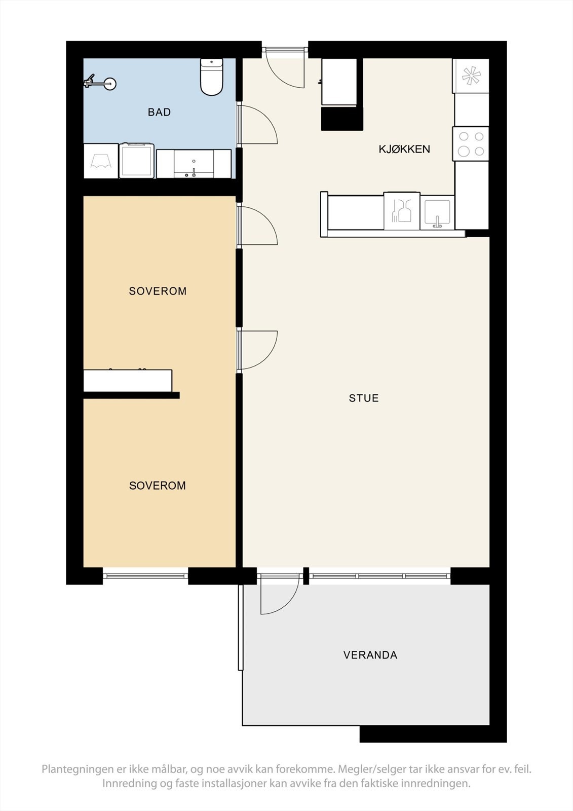 Plantegning. Galleribilde