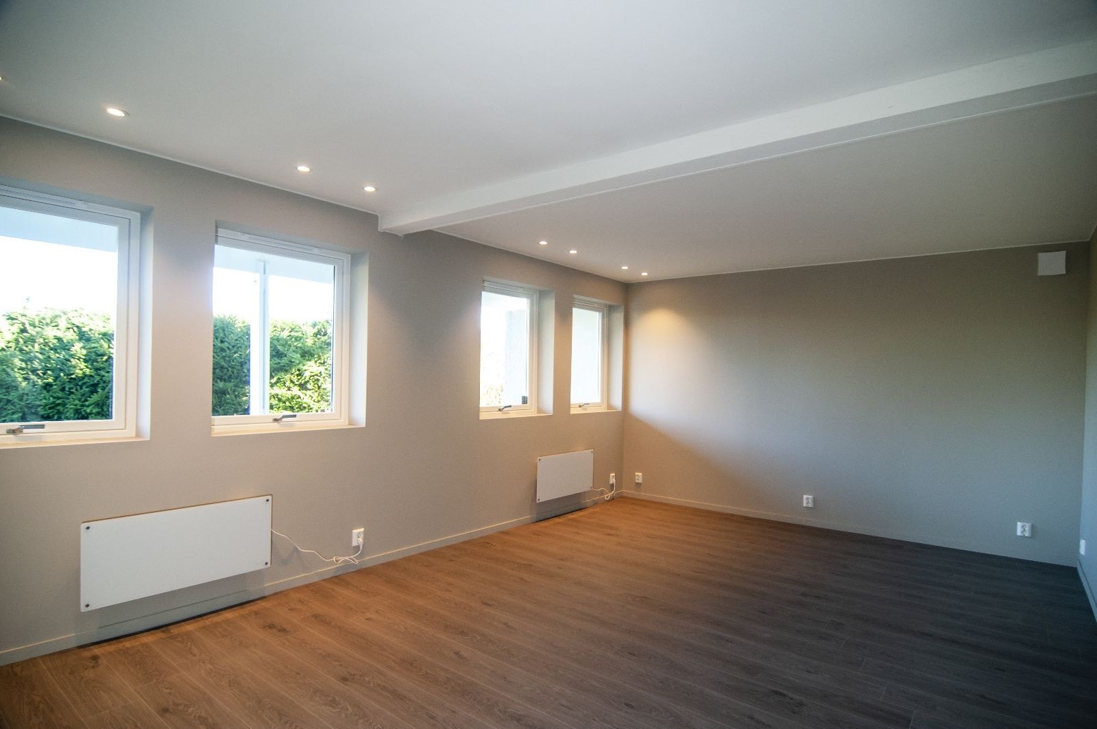 Store vindusflater. Galleribilde