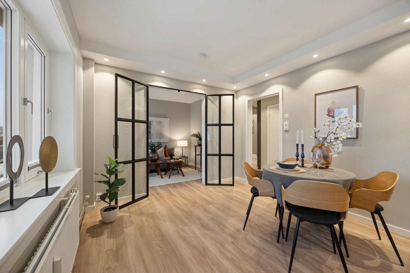 Leiligheten ble vesentlig pusset opp i 2026. Galleribilde