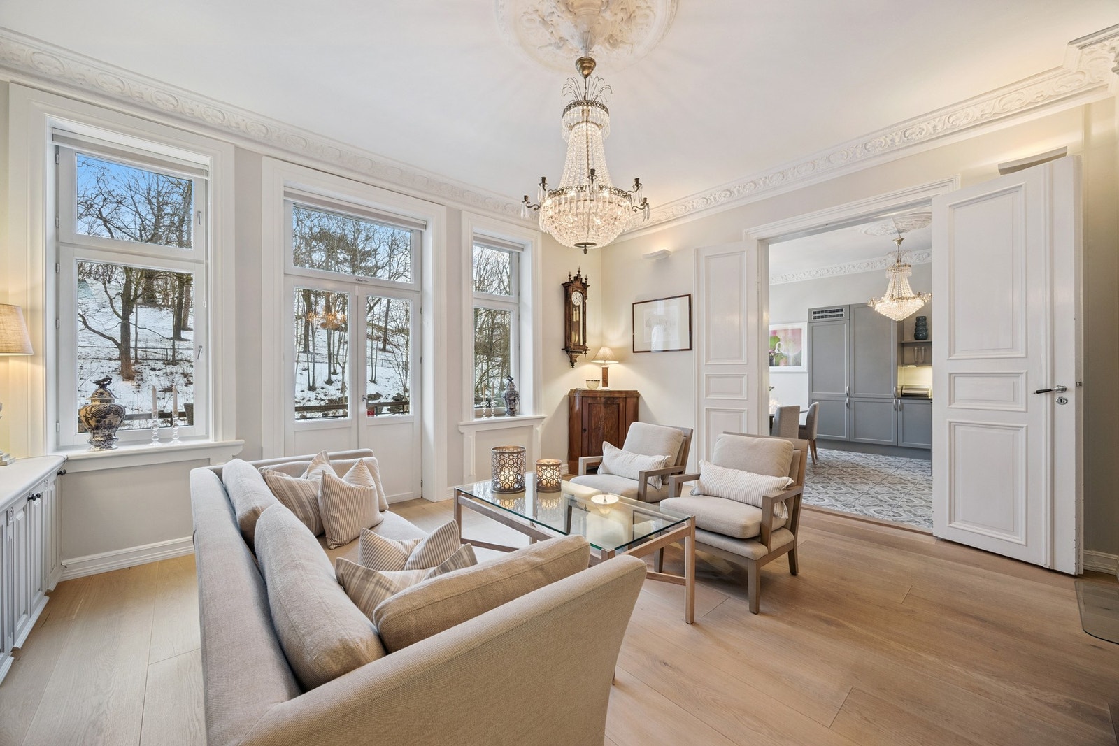 Flytt rett inn i en klassisk og rålekker leilighet på Beste St.Hanshaugen. Galleribilde