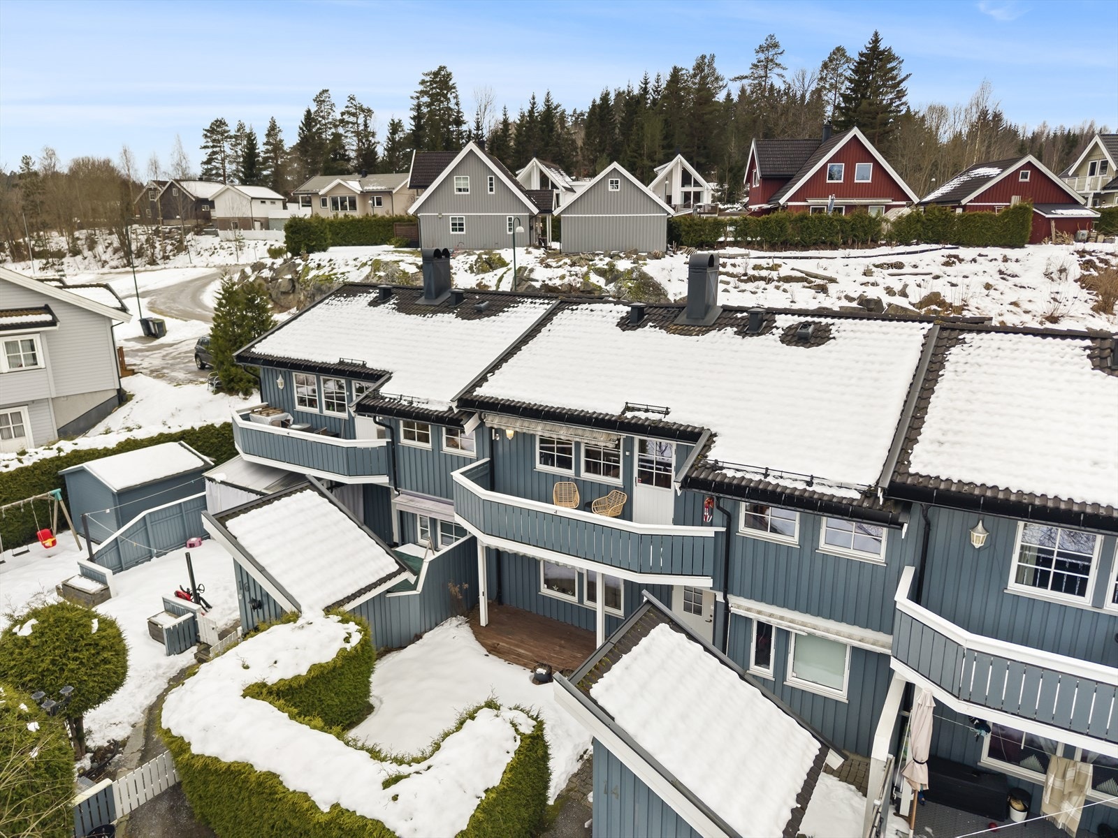 Dronefoto Galleribilde