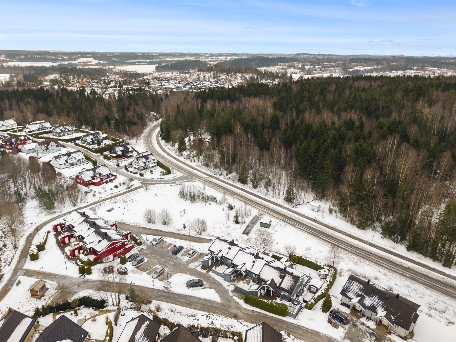 Dronefoto Galleribilde