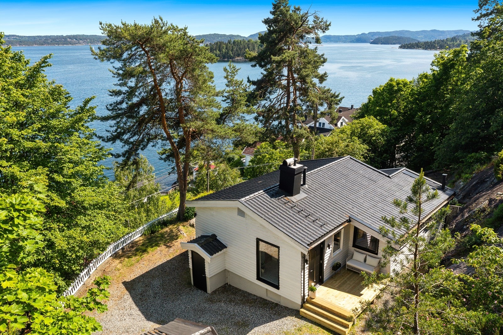 Ditt nye hjem har en praktisk planløsning med alt på én flate, samt gode lagringsmuligheter i både kjeller og garasje. Galleribilde