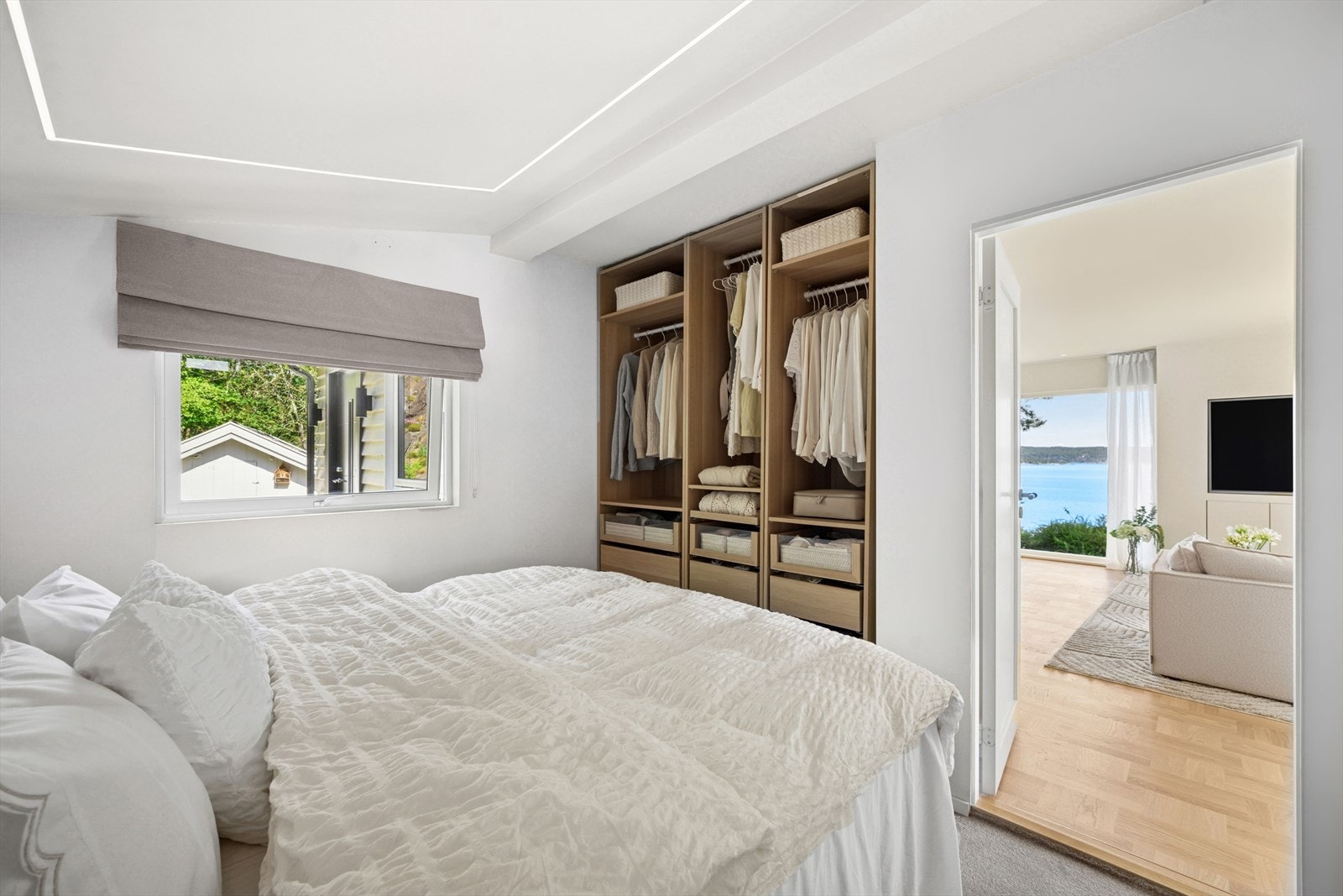 Boligen byr på to soverom med fine innredningsmuligheter. Galleribilde