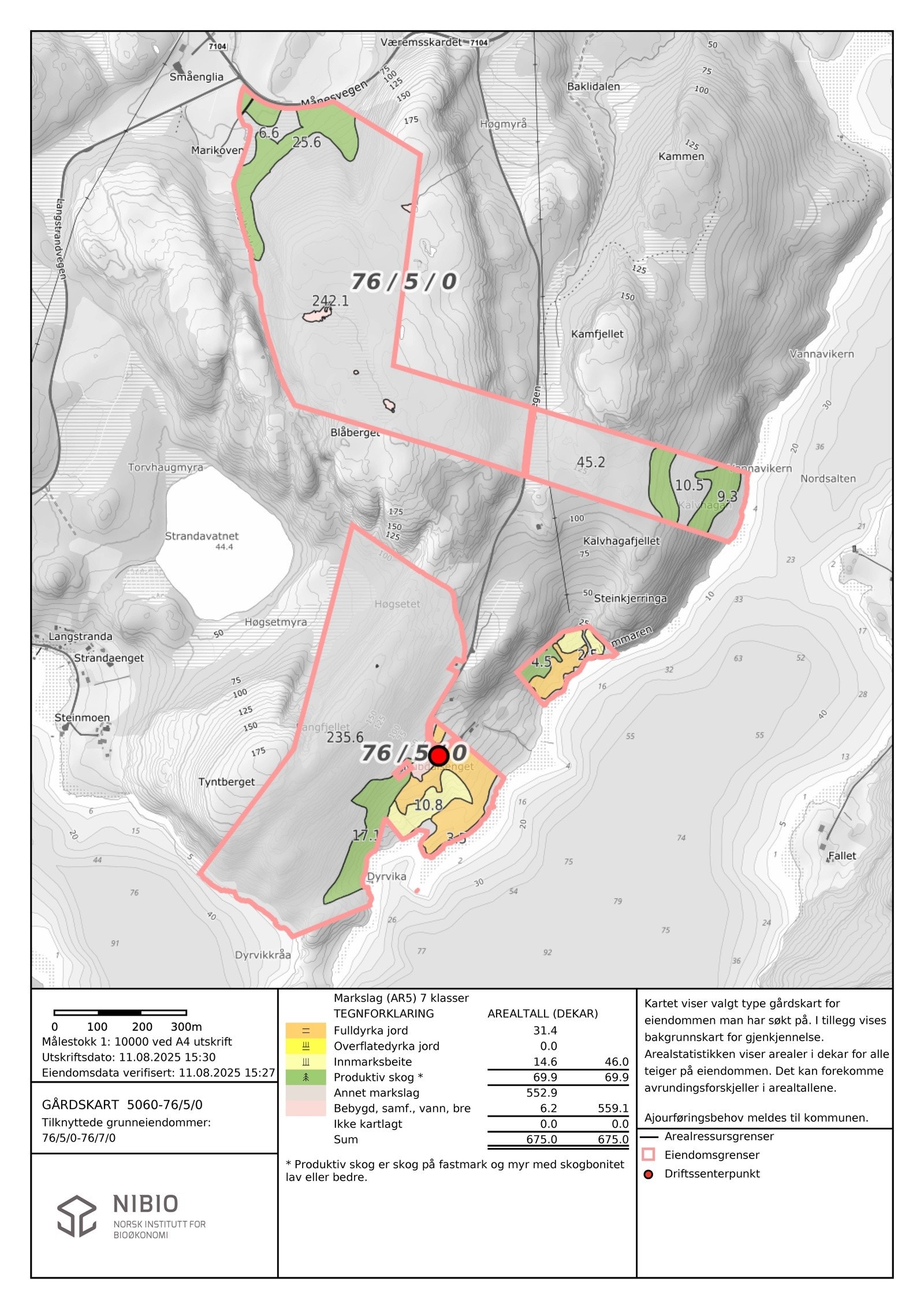NIBIO gårdskart Galleribilde