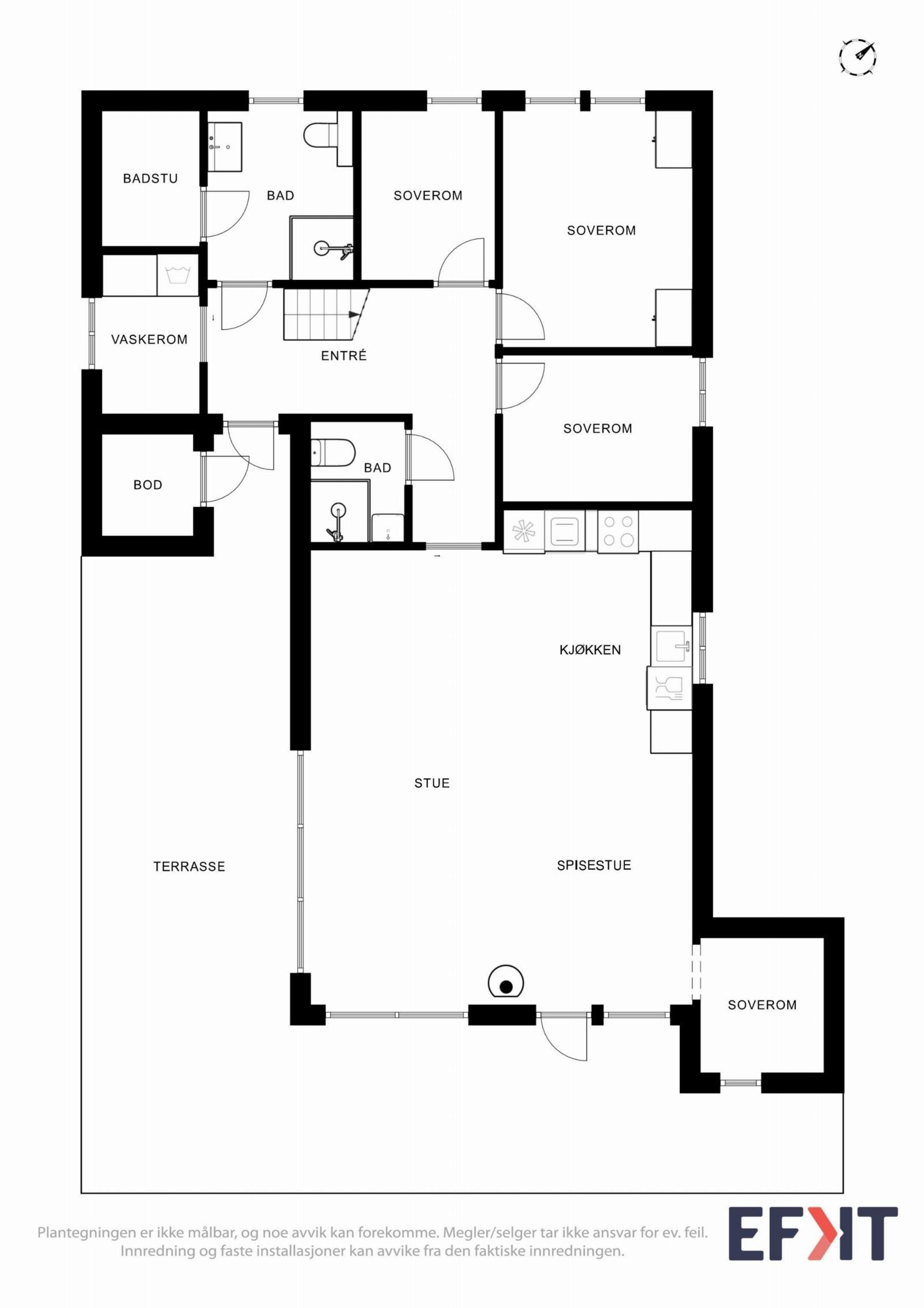 Plaskisse 1. etasje Galleribilde