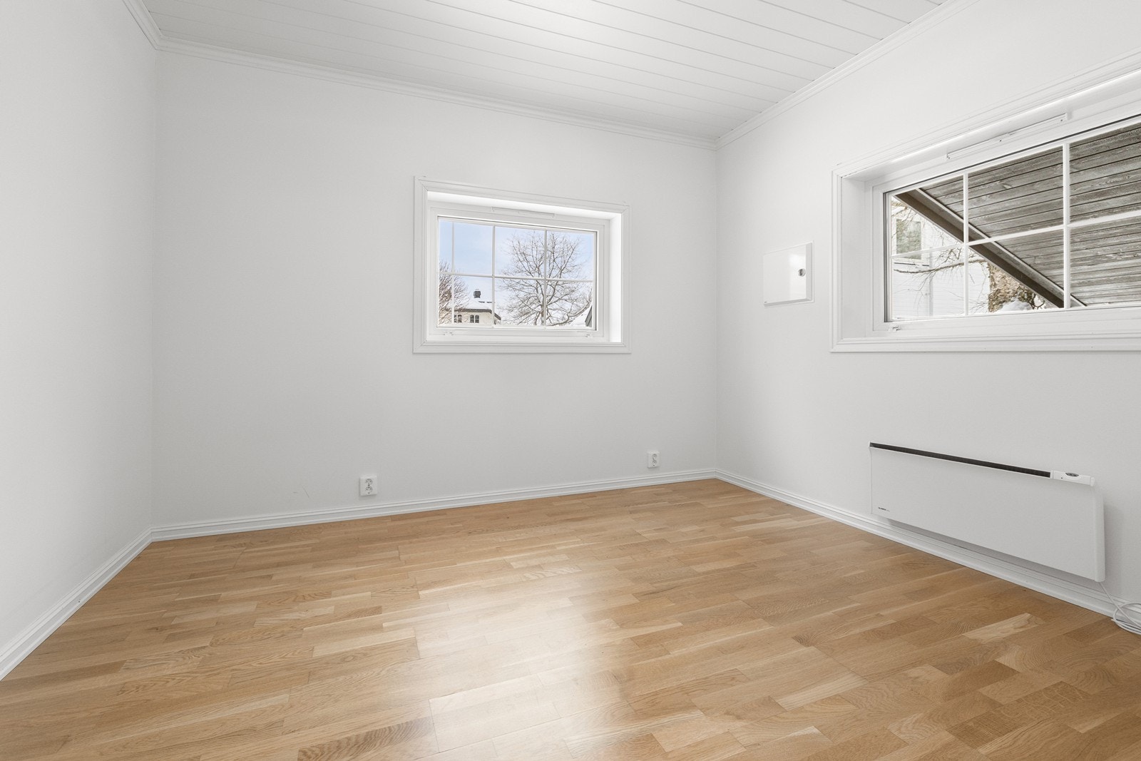 Innredet rom i driftsbygningen. Galleribilde