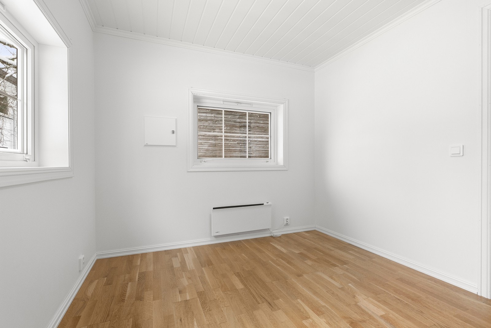 Innredet rom i driftsbygningen. Galleribilde