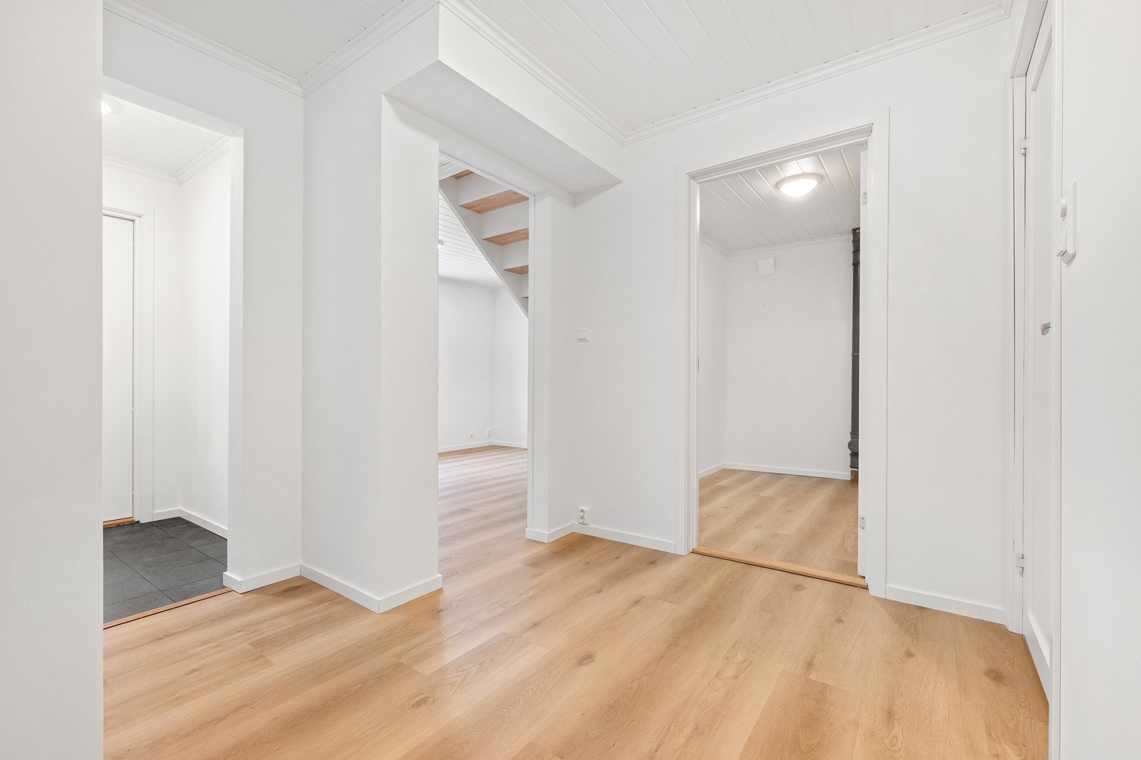 Gang i kjeller. Galleribilde