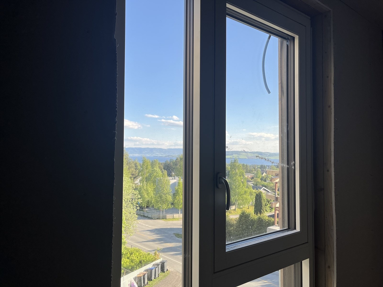 Utsikt fra soverommet. Galleribilde