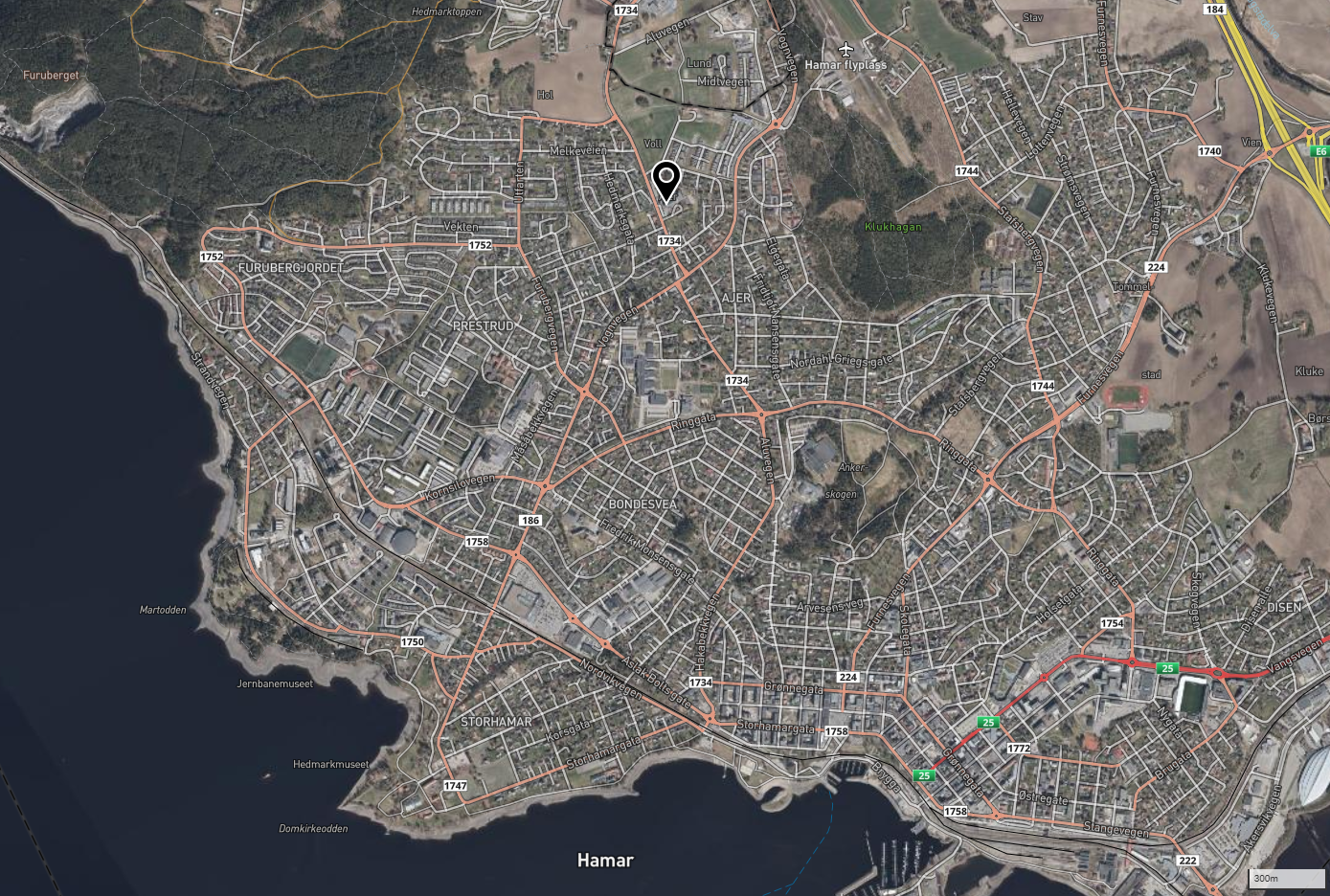 Ajer Gard flyfoto.png Galleribilde