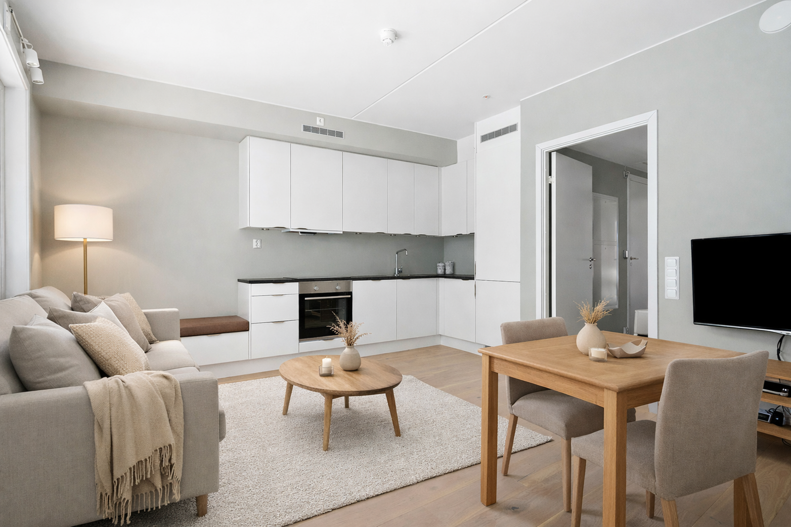 Digital styling - leiligheten har mange muligheter. Galleribilde