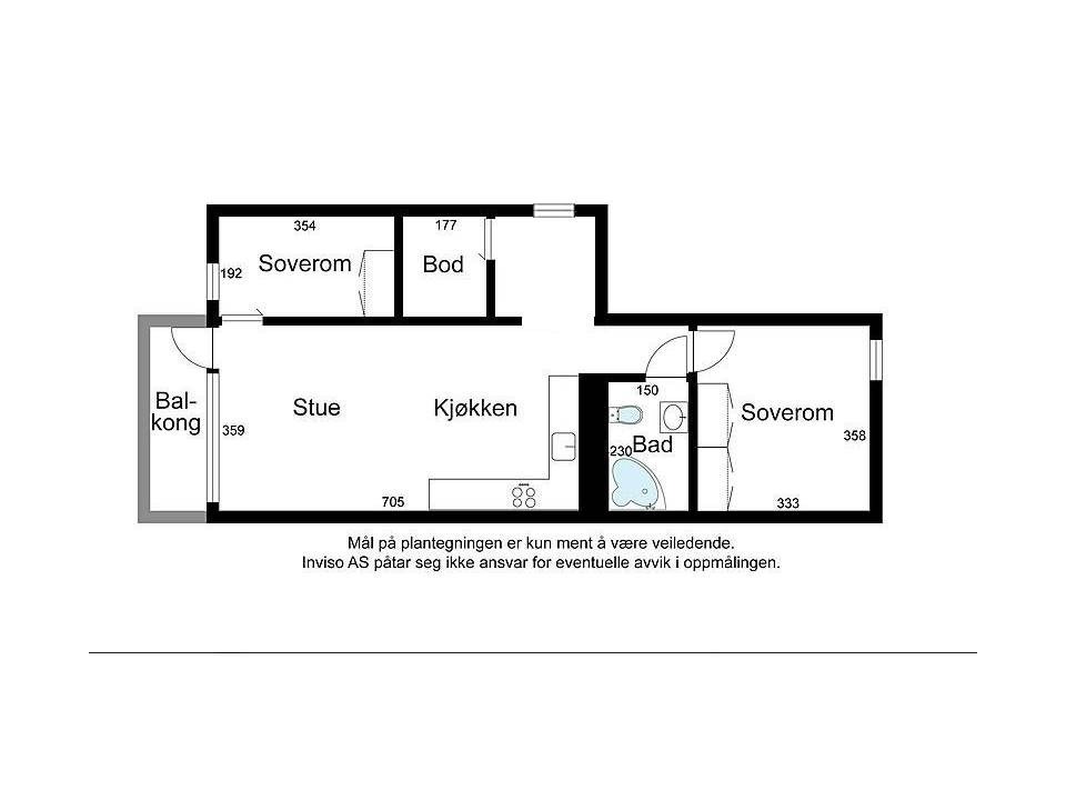 Plantegning. Galleribilde