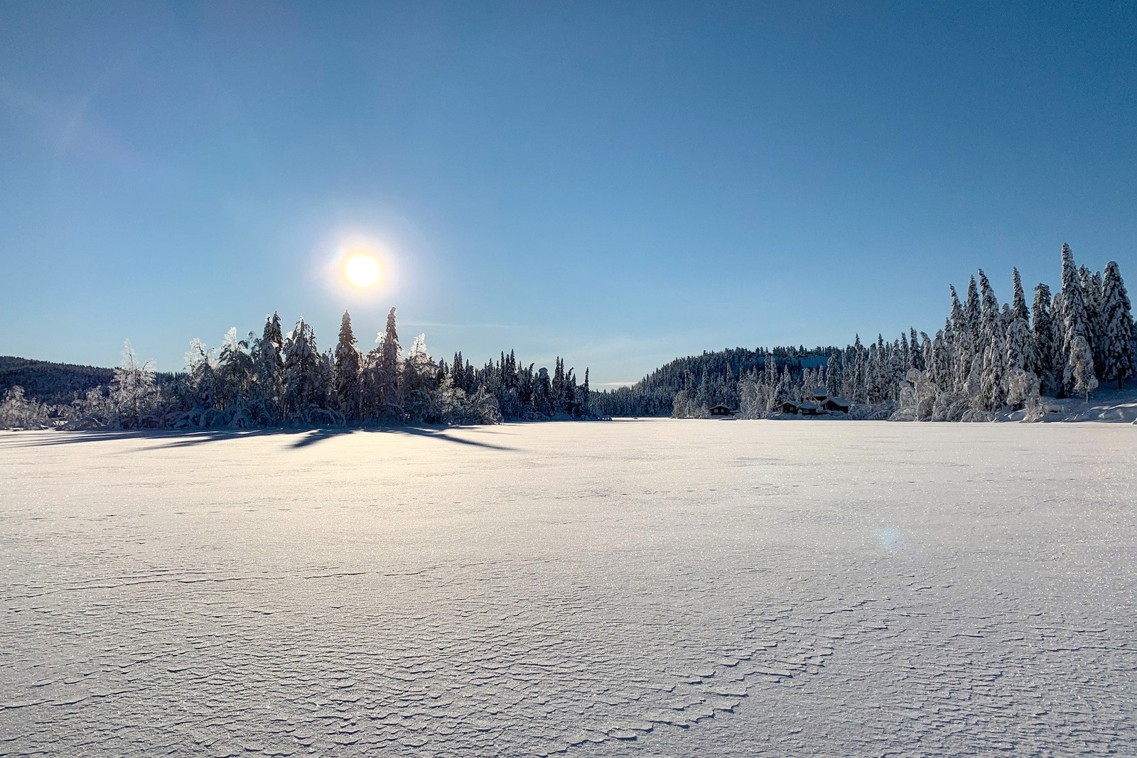 Bilde tatt på vinterstid på Hajern Galleribilde