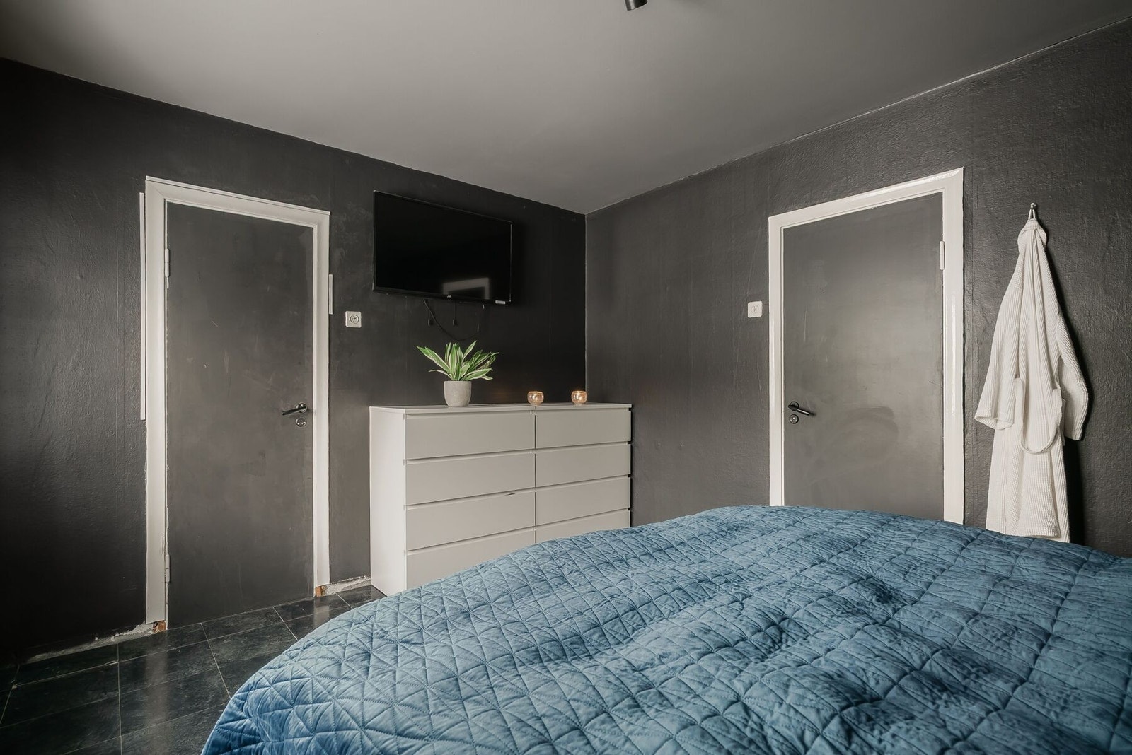 Soverom har enkel adkomst til bod på 2,4m² som gir ekstra lagringsplass. Galleribilde