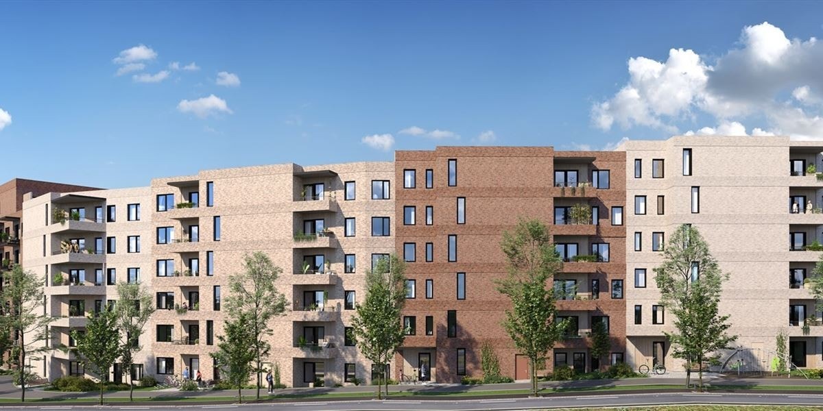 Fasadeskisse Galleribilde