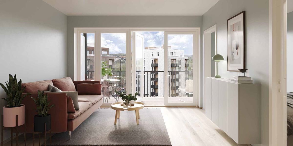 Illustrasjonsbilde fra tilsvarende leilighet Galleribilde