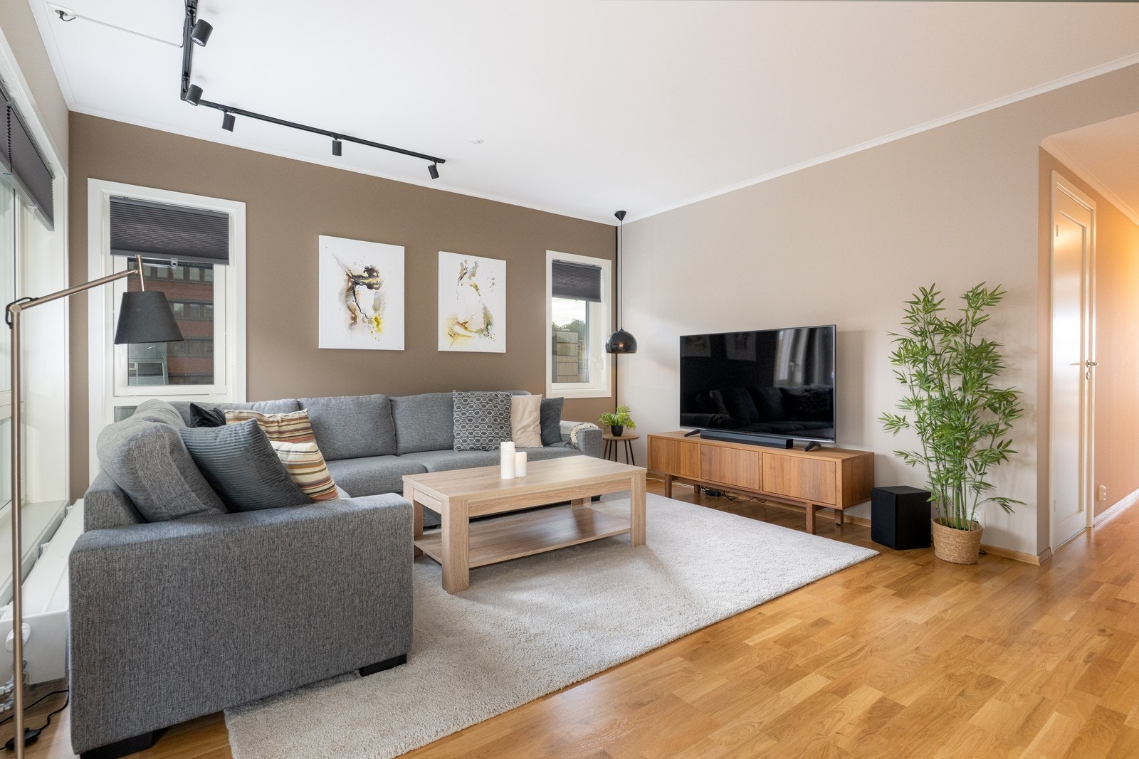 Leiligheten har en god romløsning og er lettstelt. Galleribilde