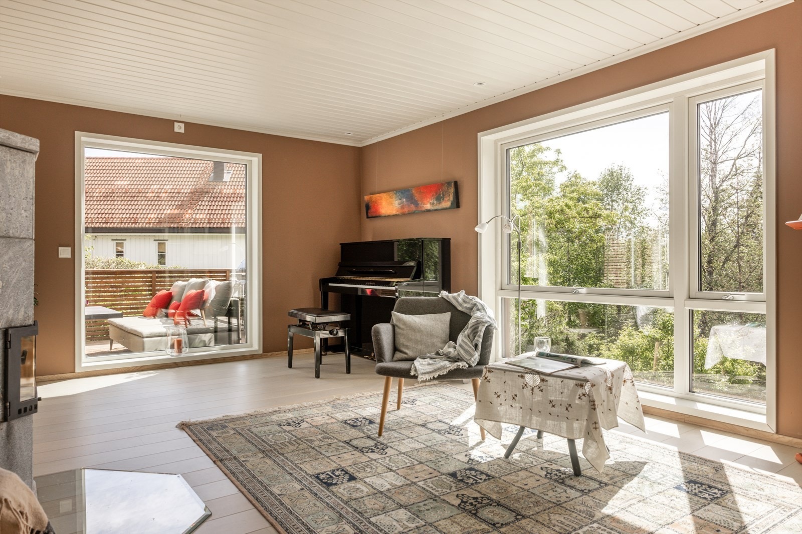 Stue i opprinnelig del. Galleribilde