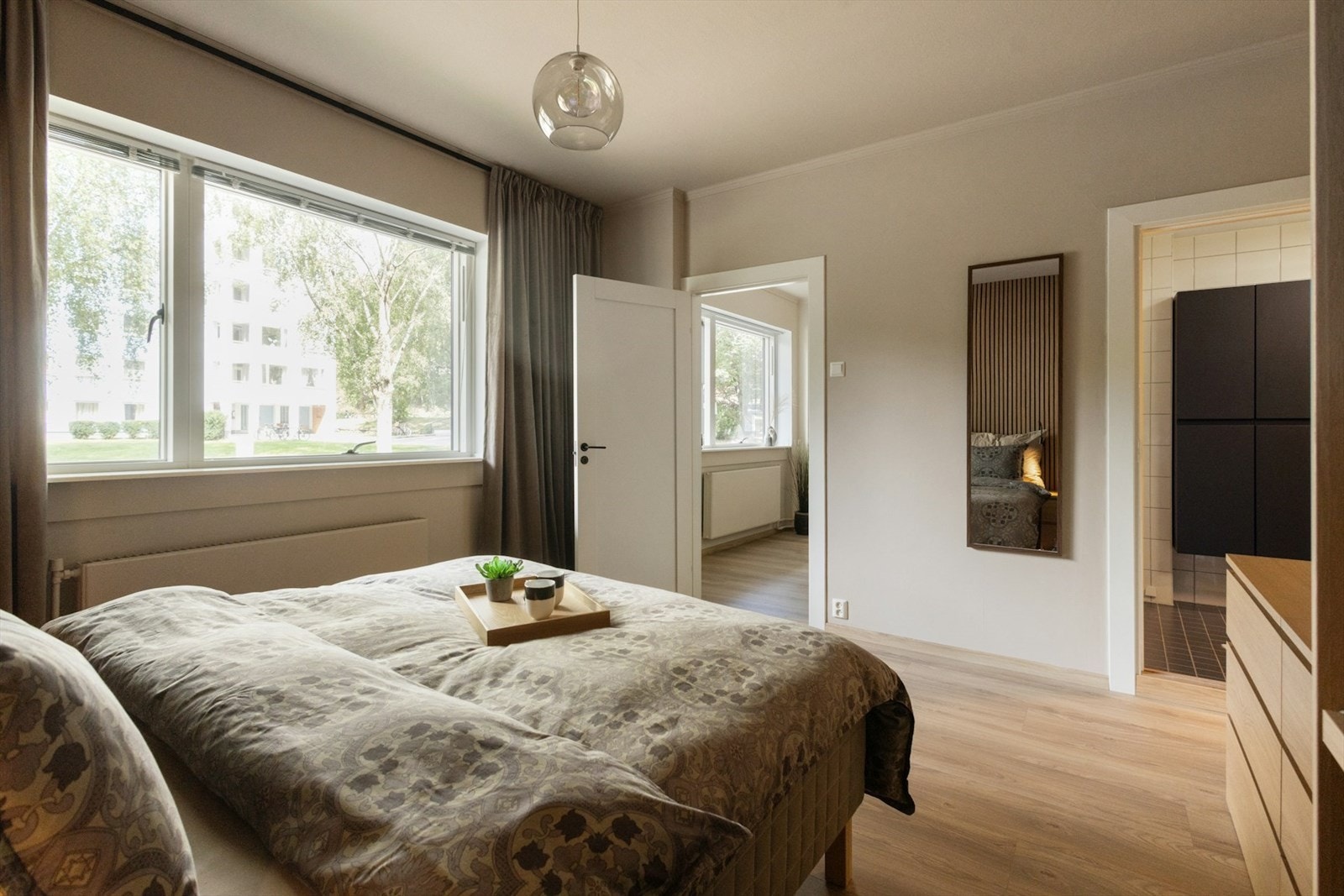 Her er det også plass til skrivebord hvis ønskelig. Galleribilde