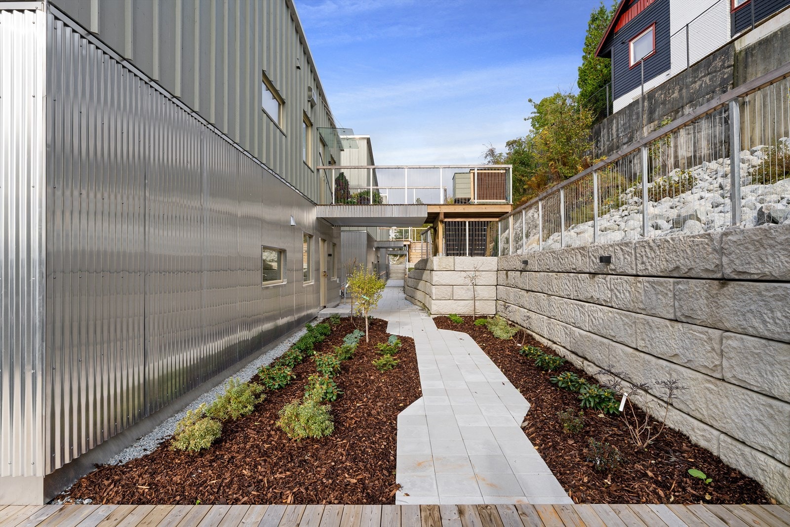 Tomten er ferdig opparbeidet Galleribilde