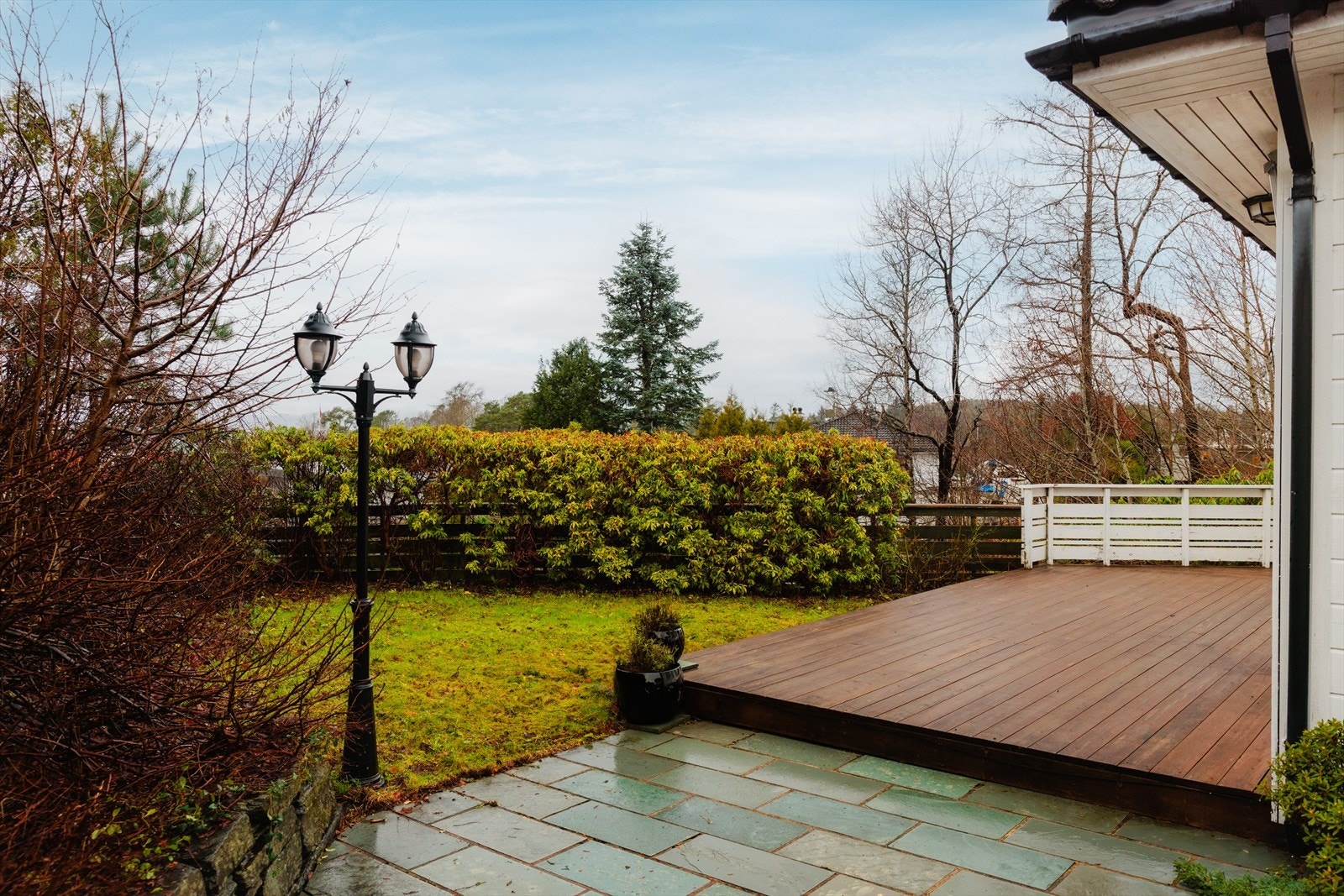 Pent opparbeidet hage. Galleribilde