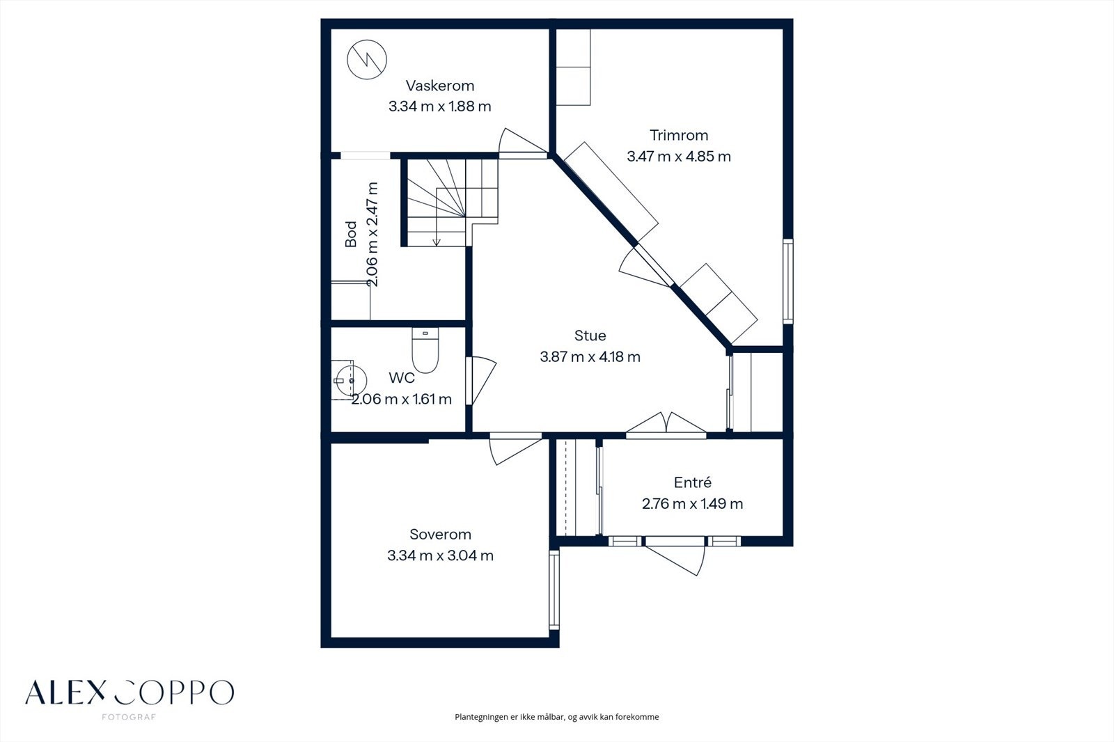 Plantegning - 1. etasje: Galleribilde