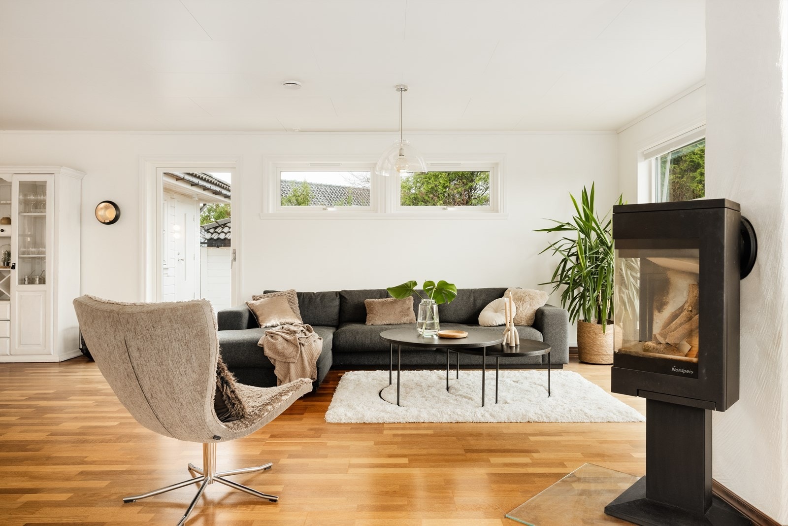 God plass til ønsket møblering. Galleribilde