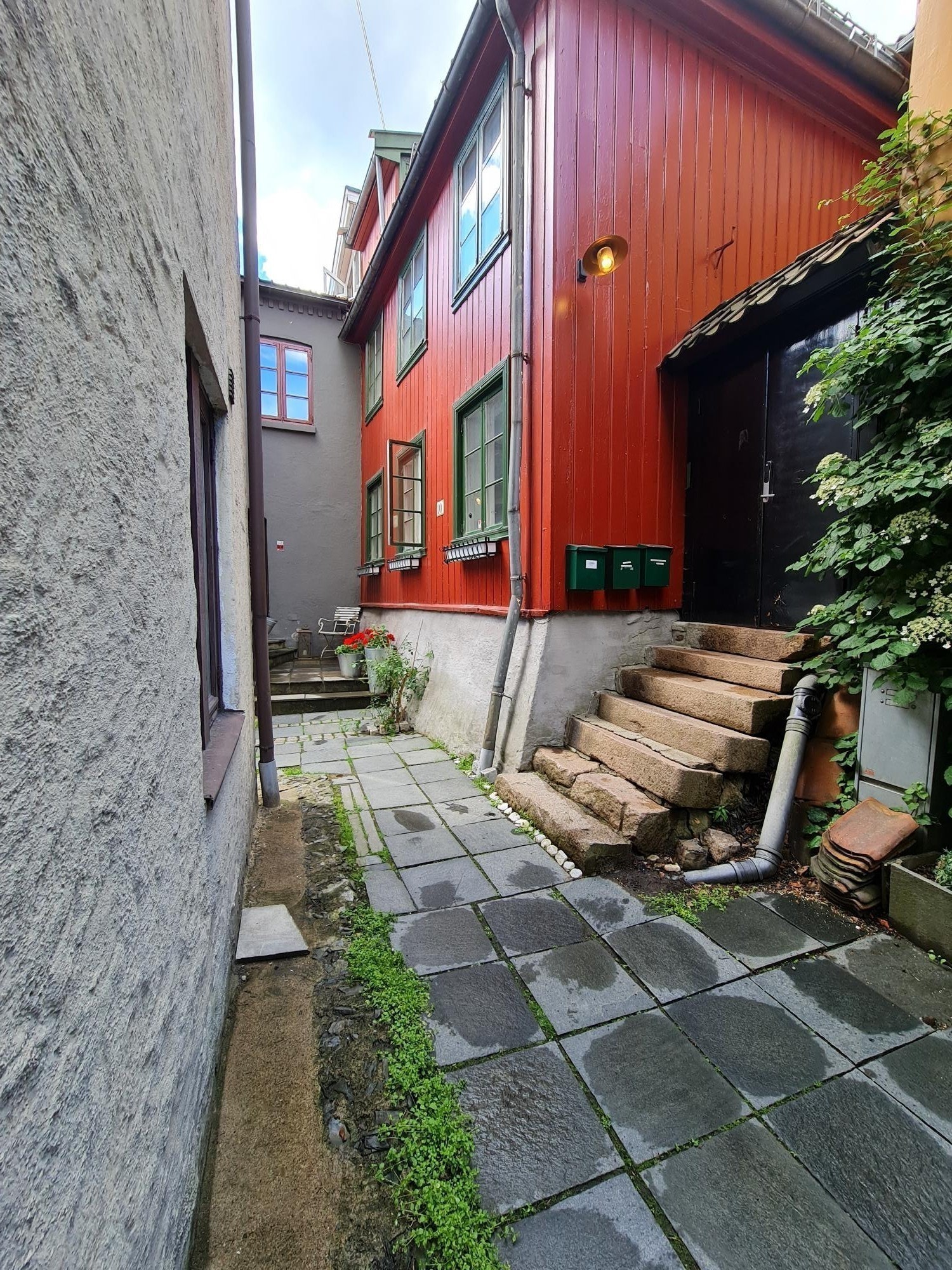 Bakgården Galleribilde