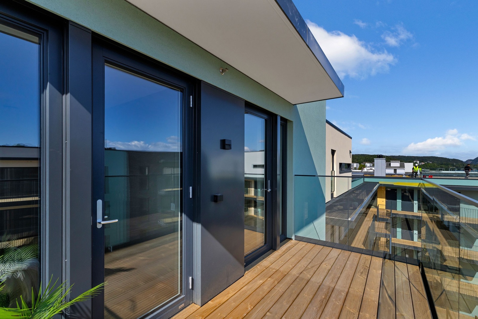 Østvendt balkong Galleribilde