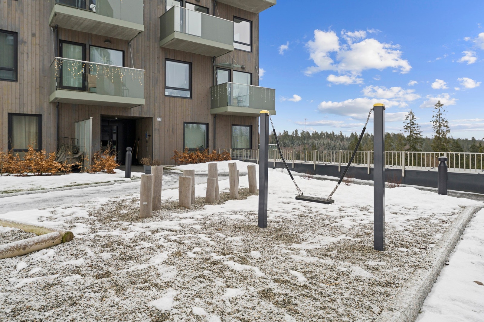 Flotte fellesområder samt takterrasse for beboere. Galleribilde