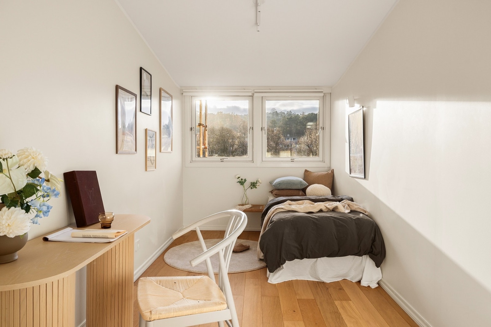 Det andre soverommet har også god plass til å innredes etter eget ønske og behov Galleribilde