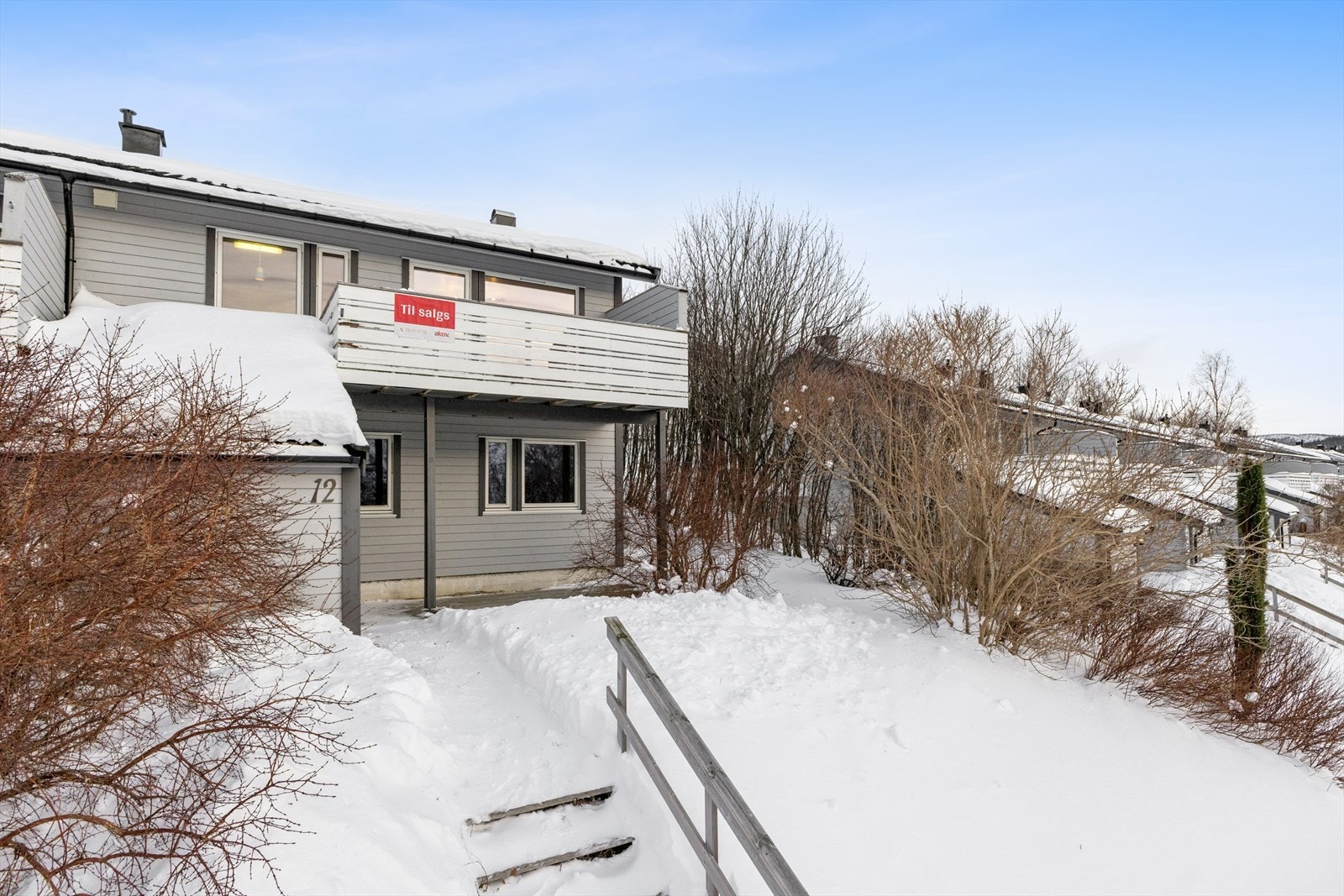 Fasade fra inngangspartiet Galleribilde