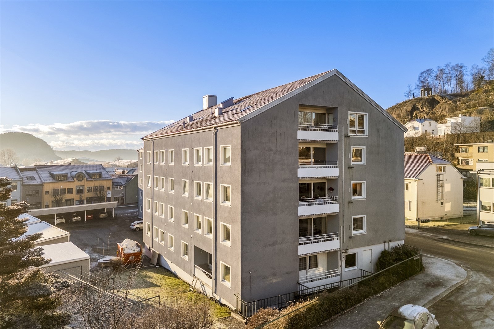 Dronefoto Galleribilde