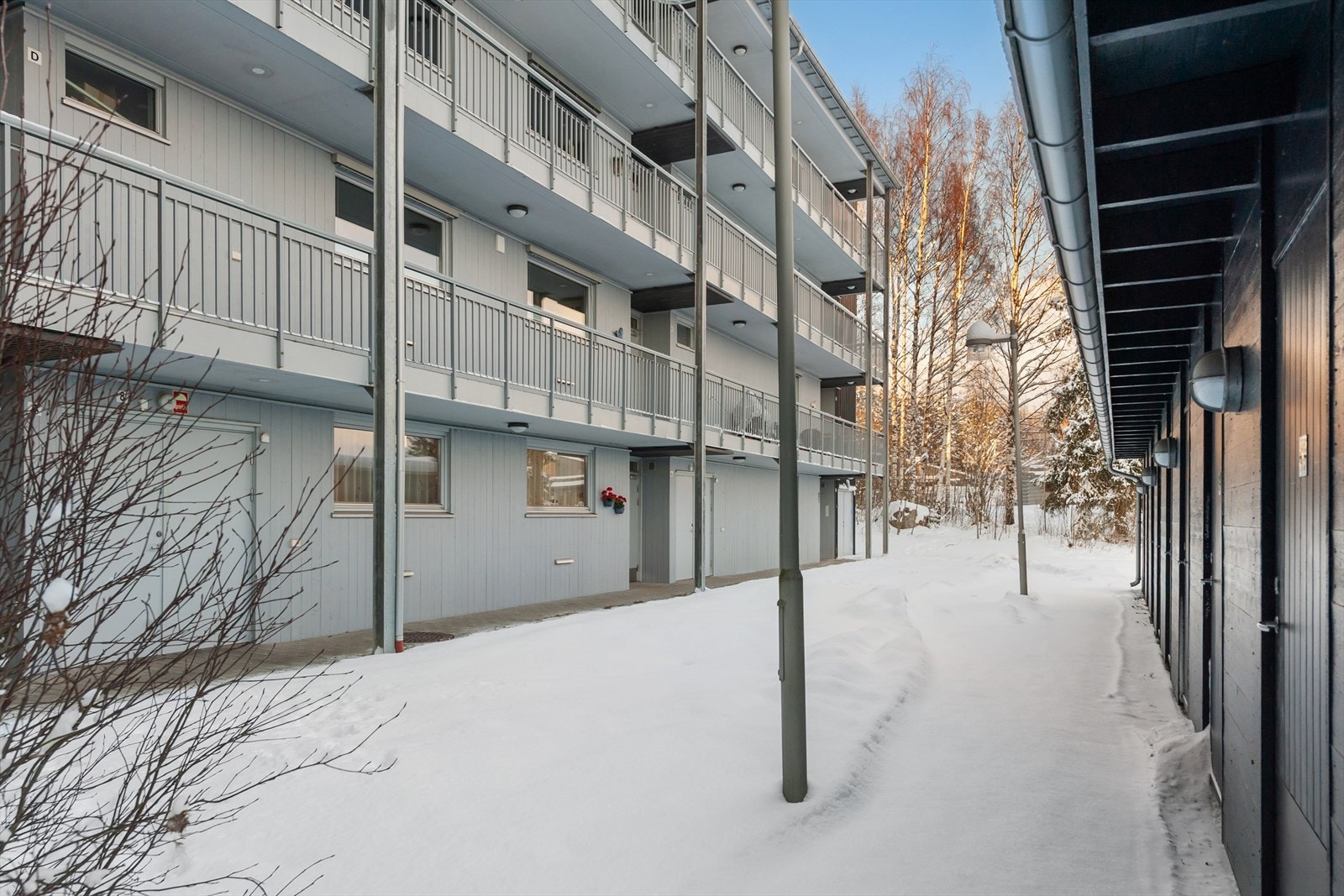 Fellesarealene er pent opparbeidet og vedlikeholdt. Galleribilde