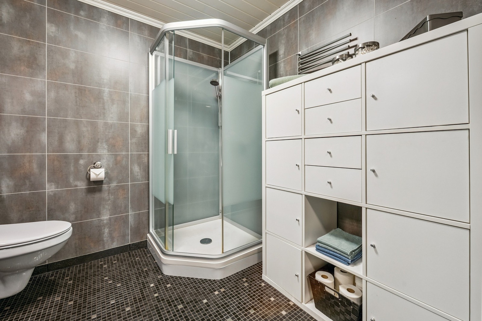 Baderommet måler 5 kvm. Galleribilde