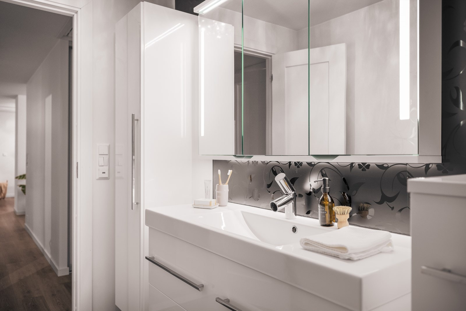 Badet har også behagelig varme i gulv! Galleribilde