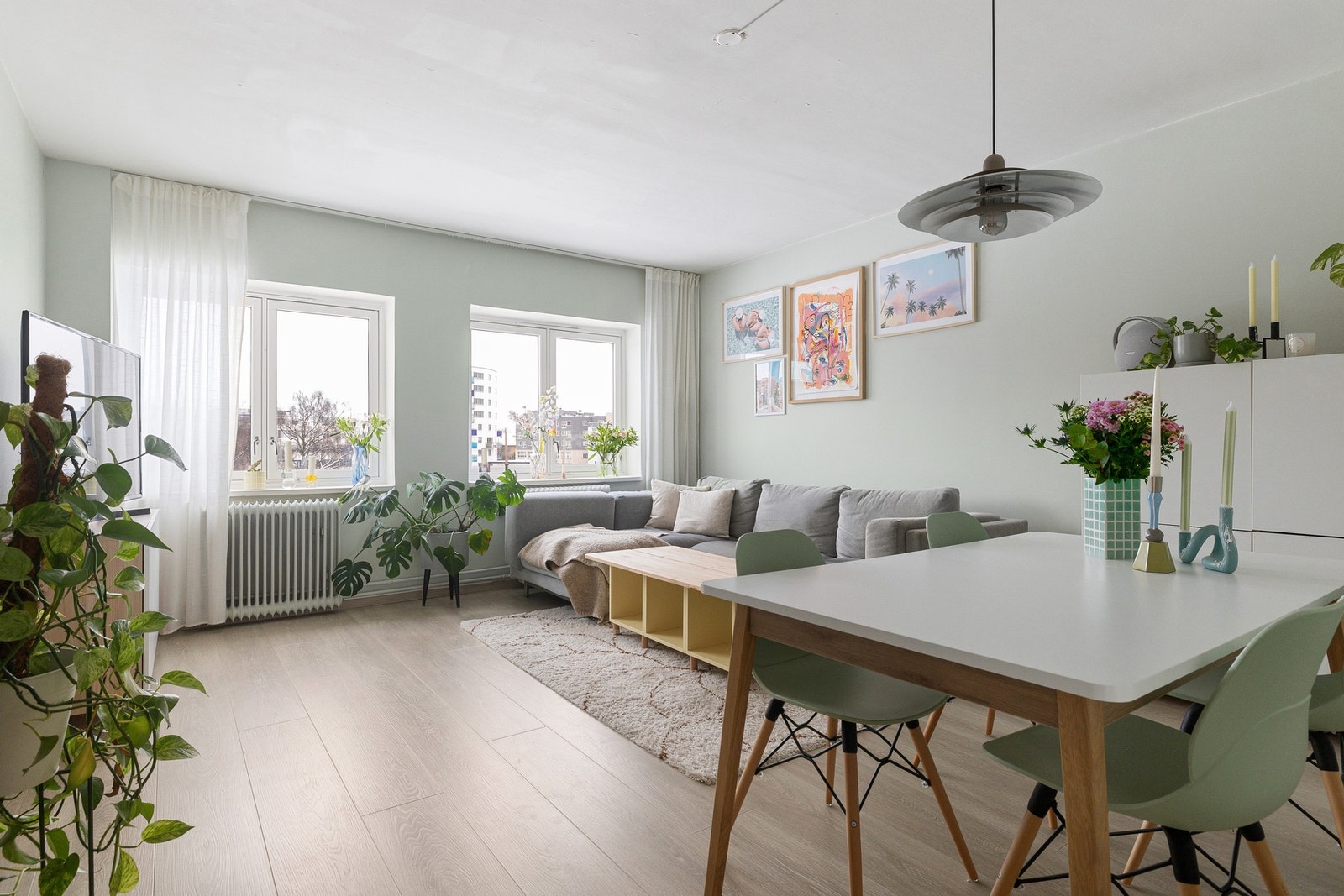 Velkommen til Schouterrassen 3- en lekker 2-roms leilighet med smarte løsninger. Foto: Trond Walsø. Galleribilde