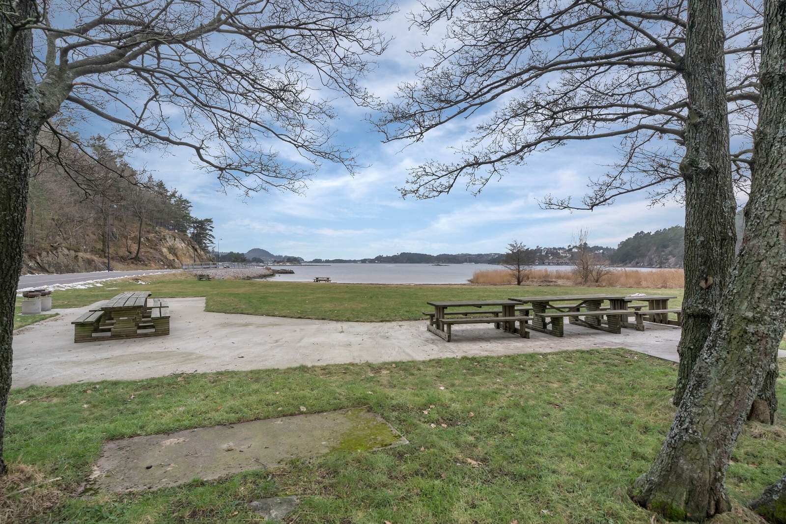 Badestranden Torvesanden ved Vaglen Galleribilde