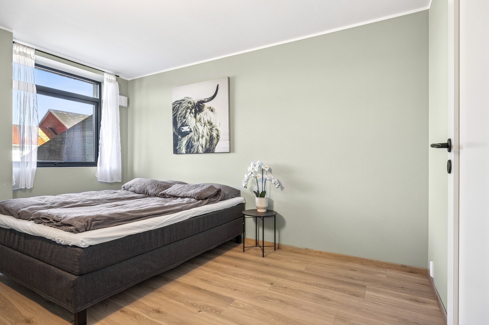 Leiligheten som leies ut har 2 soverom. Galleribilde