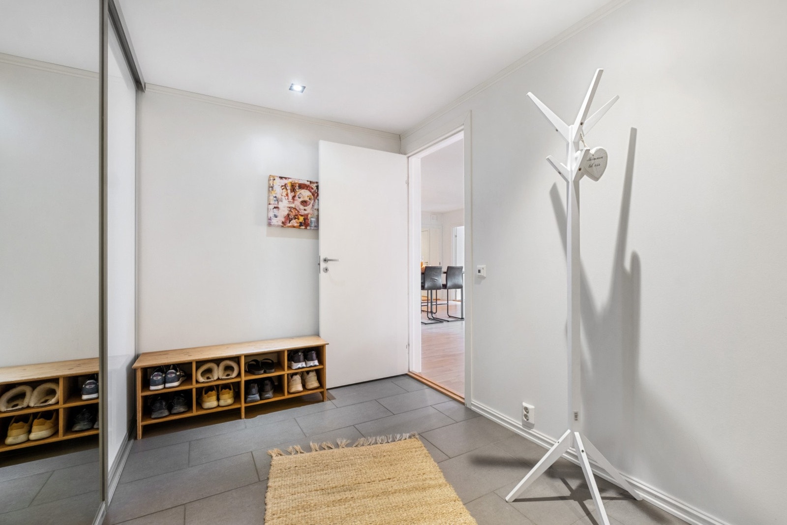 En velkomst som setter tonen for resten av boligen. Galleribilde