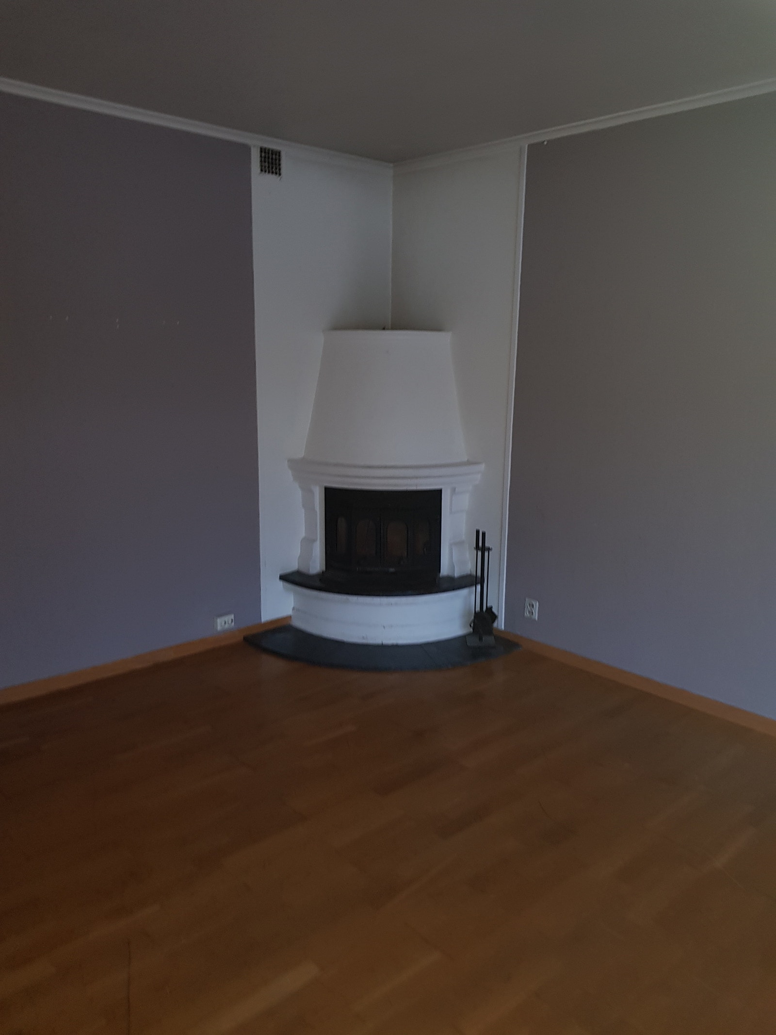 Stue med peis Galleribilde