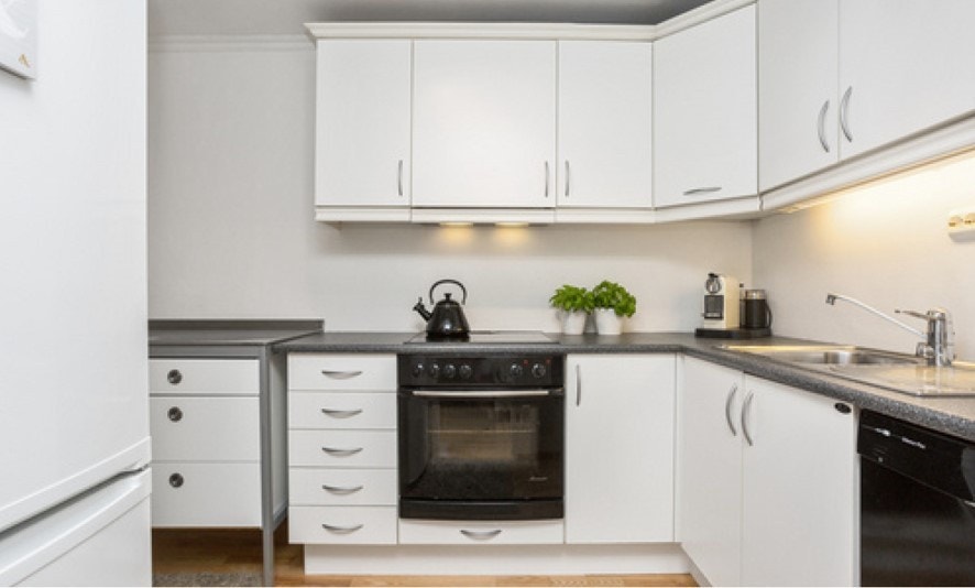 Kjøkken med oppvaskmaskin Galleribilde