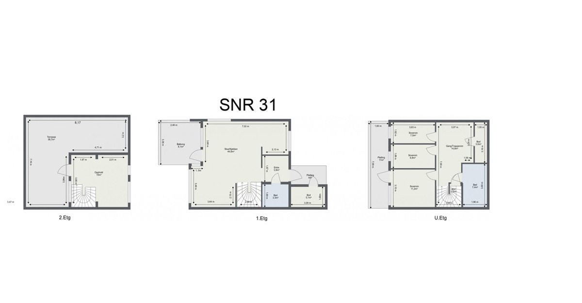 Plantegning SNR 31. Galleribilde