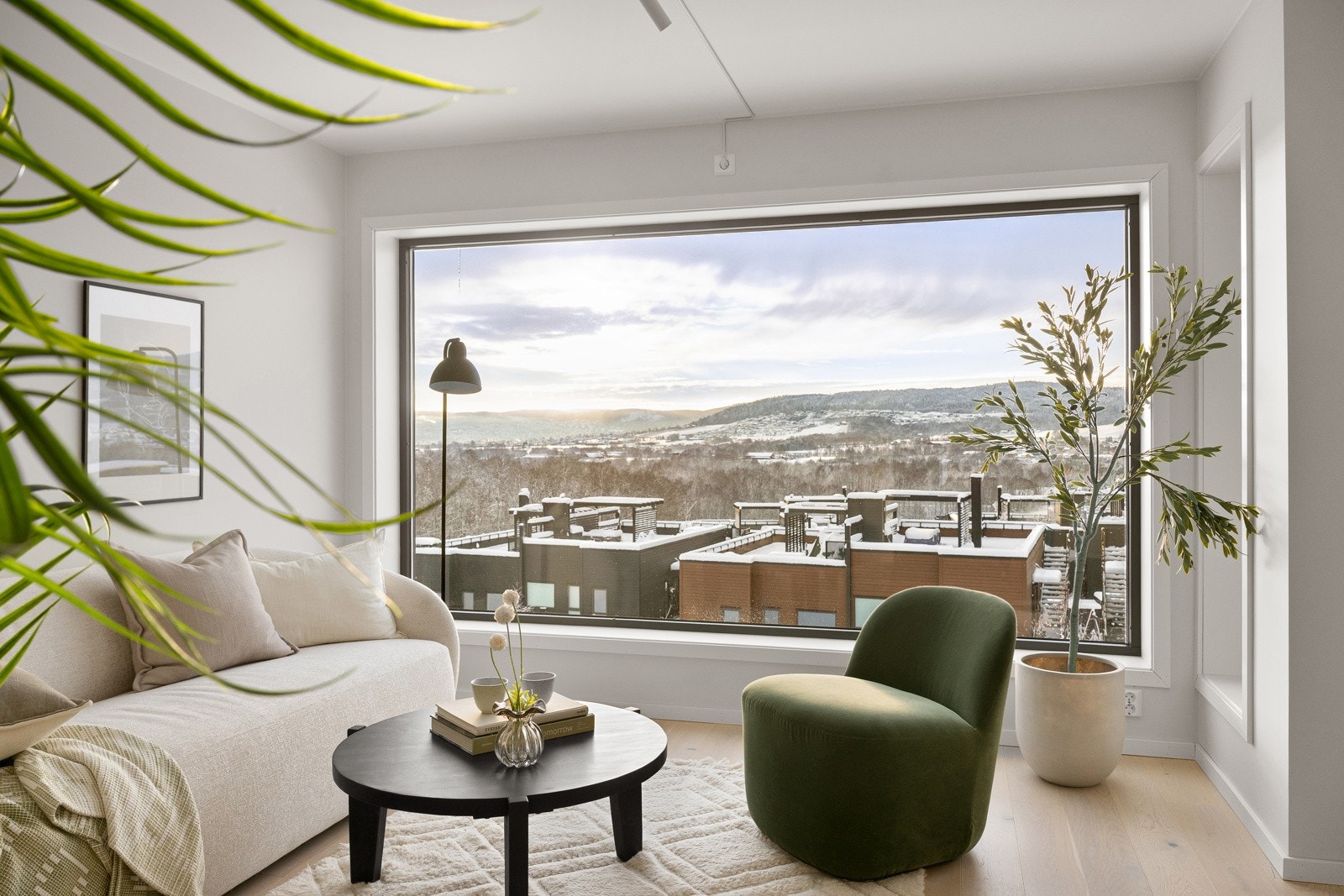 Utsikt fra stue. Galleribilde