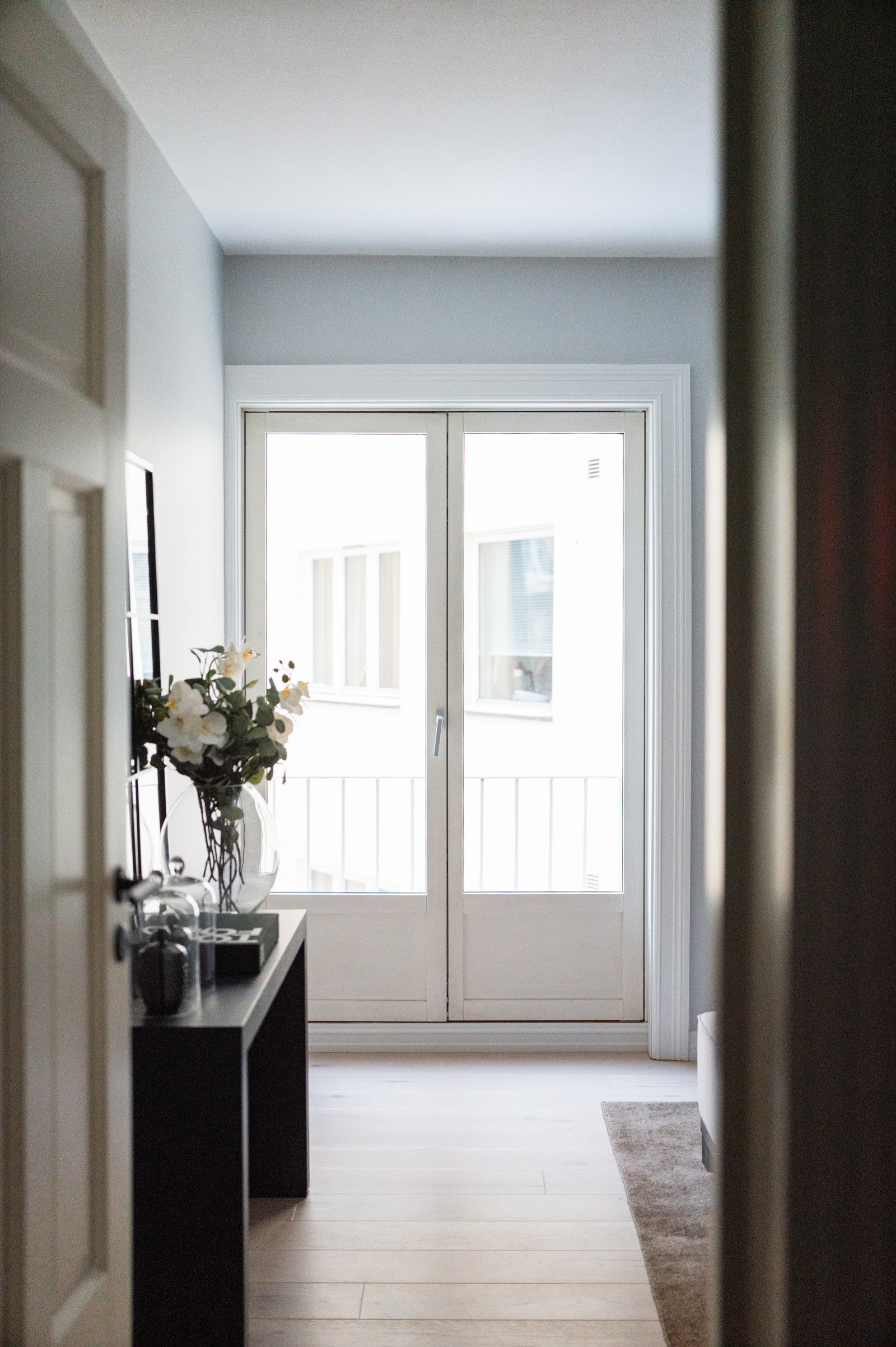 Soverom 3 - Hovedsoverommet har fransk balkong. Galleribilde