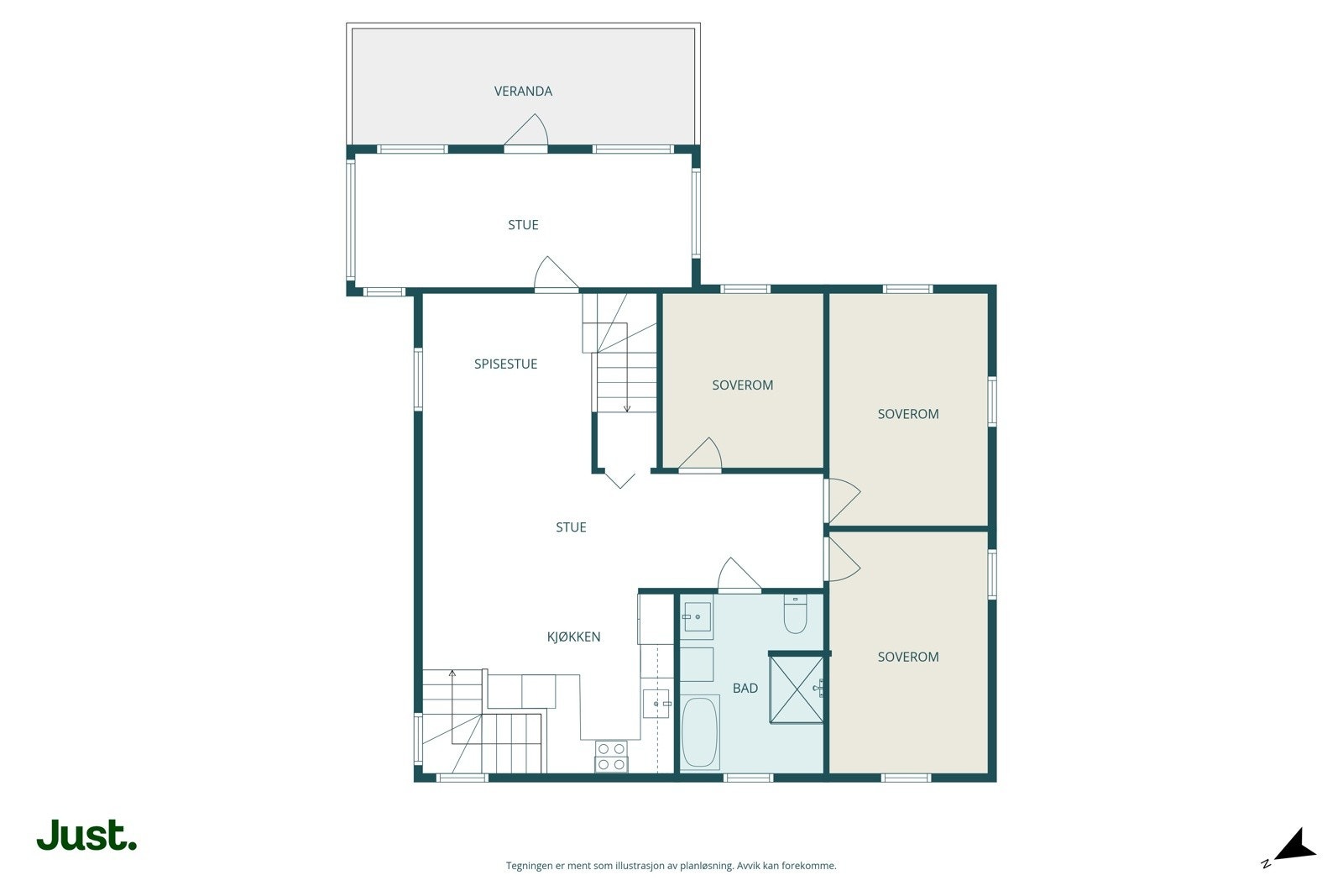 Planskisse 2.Etasje.