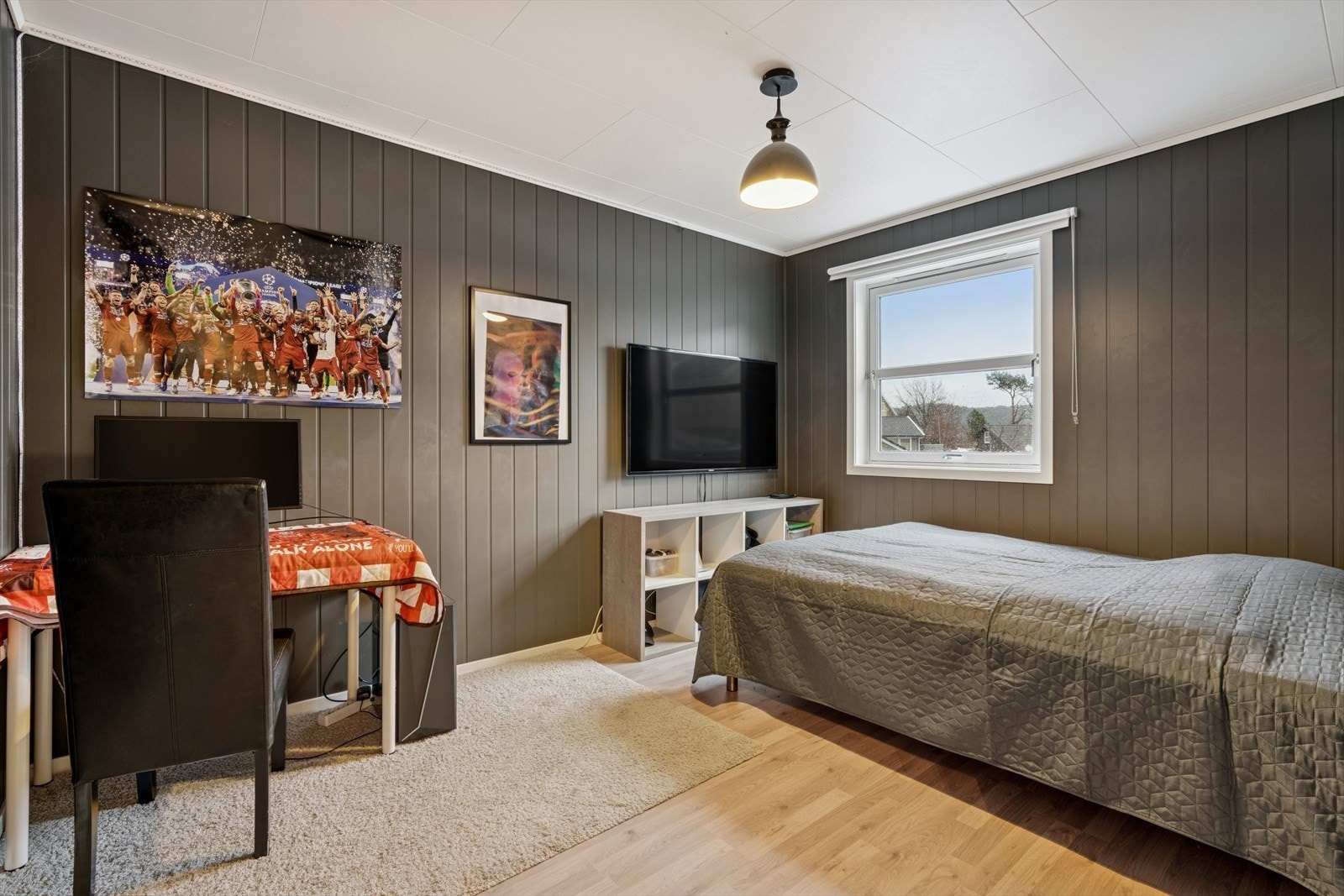 Etasjen har 2 soverom. Galleribilde